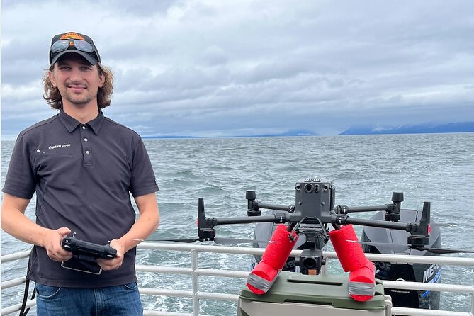 Alaska Whale Watching with bonus Drone viewing of Whales - Getting to Icy Strait Point without wasting cruise-port minutes