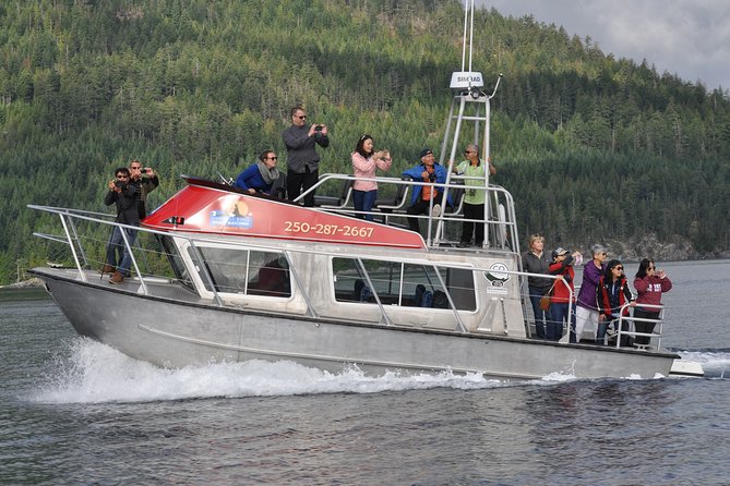 Covered Boat Whale Watching 6-Hour Tour from Campbell River - Entering the water from Campbell River: timing, duration, and the “how it feels” schedule