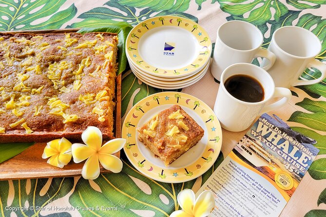 Early Bird Whale Watching Cruise from Waikiki - Breakfast on the Water: Homemade Pineapple Banana Bread and Kona Coffee