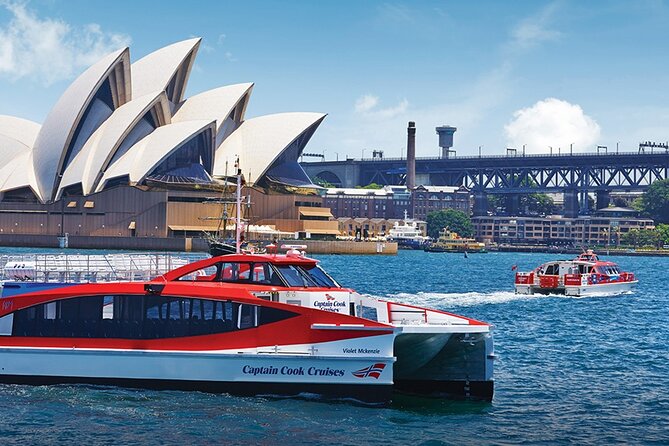 Taronga Zoo & Whale Watching Cruise Combo - Sydney Harbour - Inside Sydney Harbour Views: the bridge and Opera House from the water