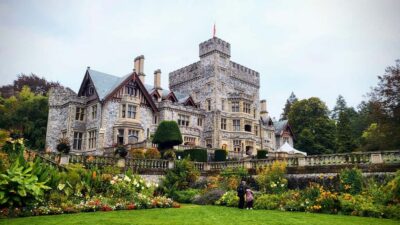 Victoria Waterfall, Skywalk, Beach Picnic, Castle and Whales - Goldstream Park: old-growth forest, salmon creek energy, and a waterfall in a small canyon