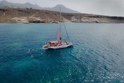 Watching and Listening Whales visiting Los Gigantes&Masca. Food&drinks included - From Costa Adeje to Los Gigantes: spotting dolphins and whales